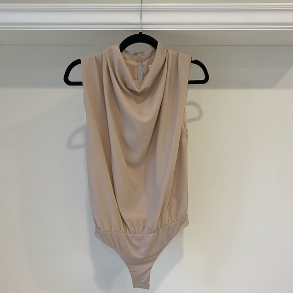 ASTR the Label Nude Bodysuit Blouse - Picture 6 of 6